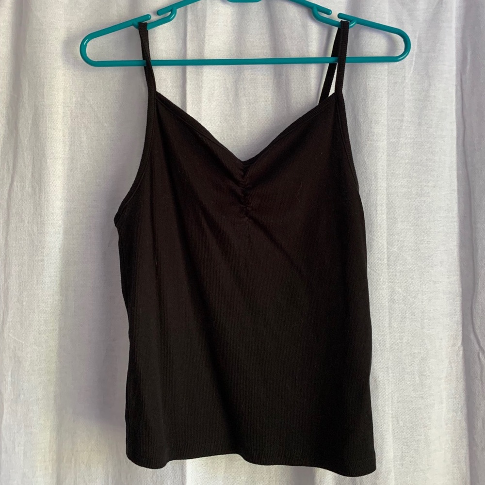 black tank top